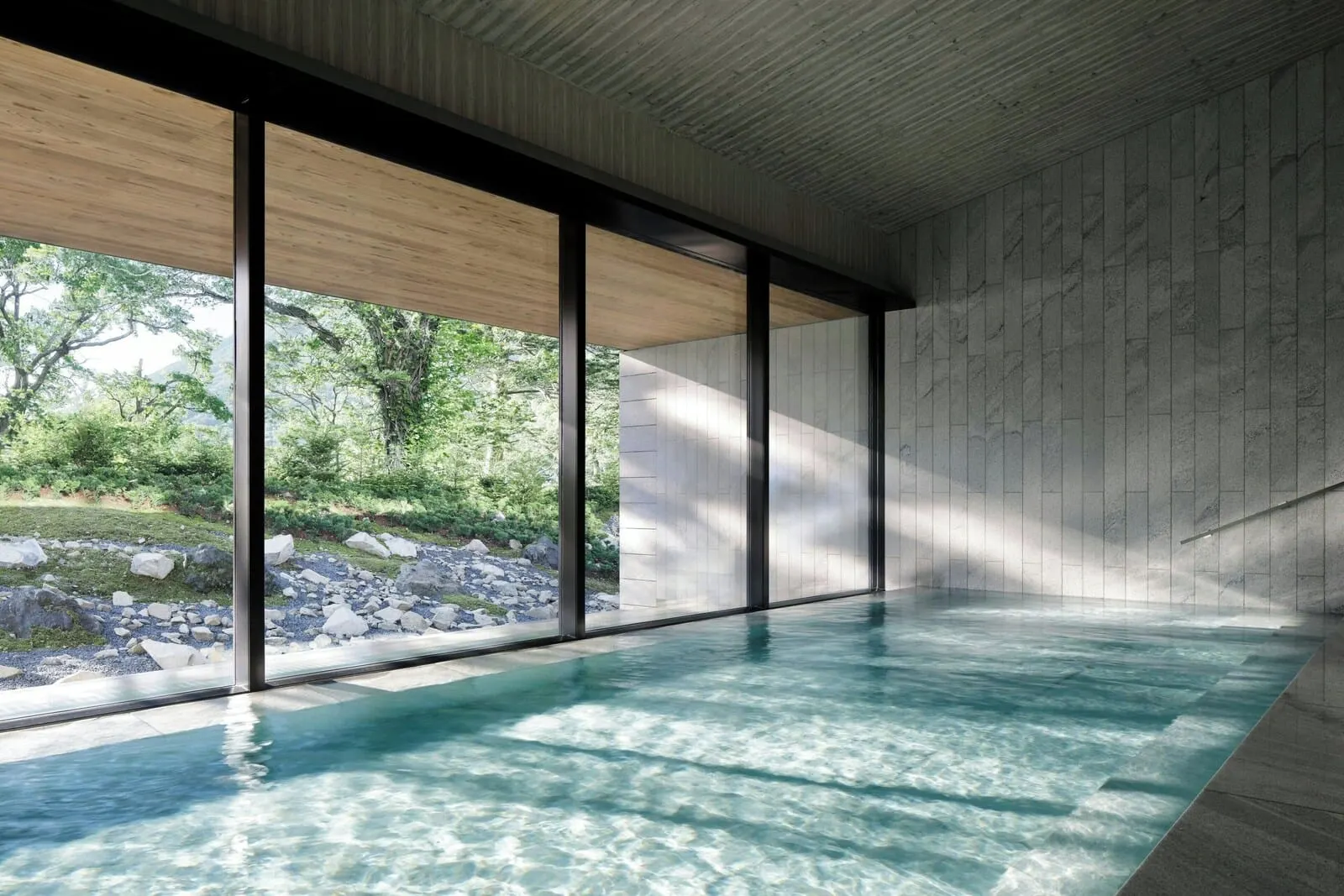 The Ritz-Carlton, Nikko: The indoor onsen