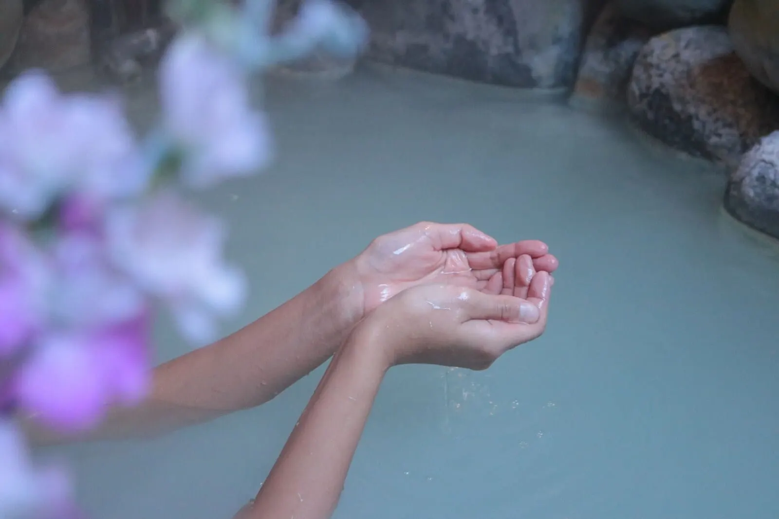 Hatago Nagomi: The hot-spring bath