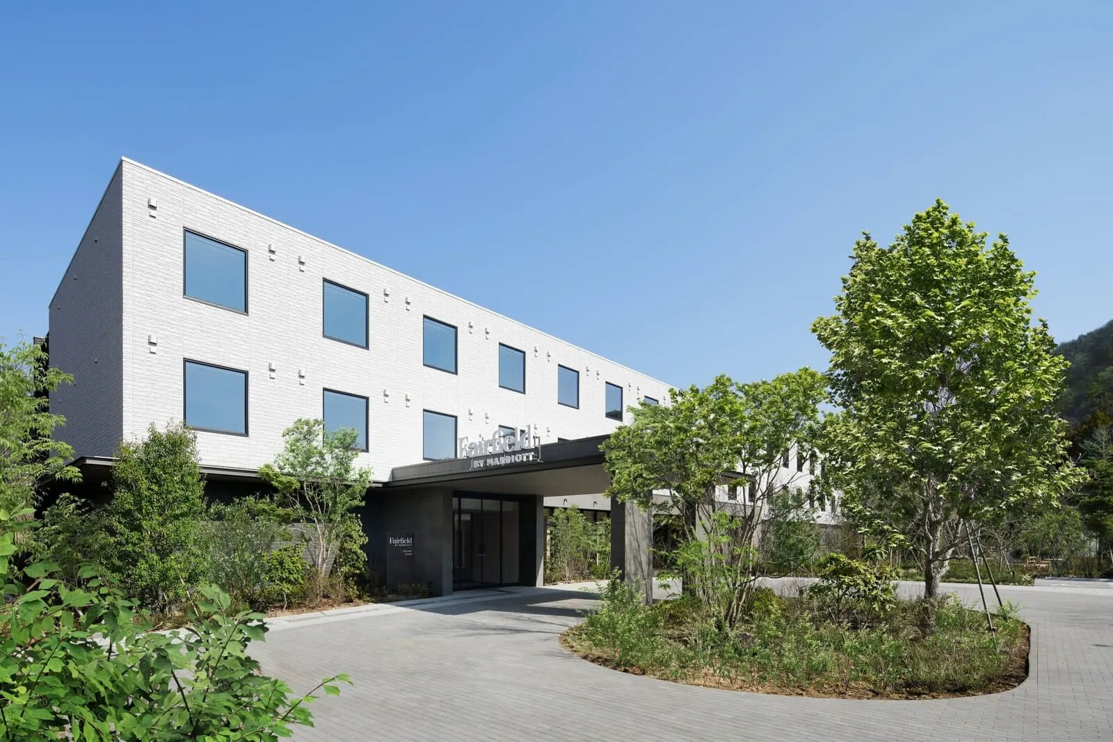 Fairfield by Marriott Tochigi Nikko: The hotel among trees