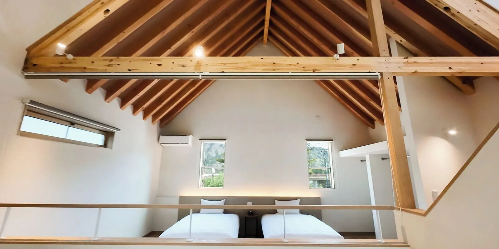 Rakuten STAY VILLA Kinugawa Riverside: A loft bedroom