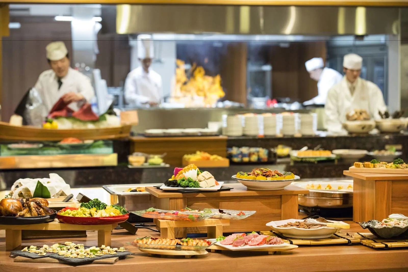 Kinugawa Onsen Hotel: The buffet