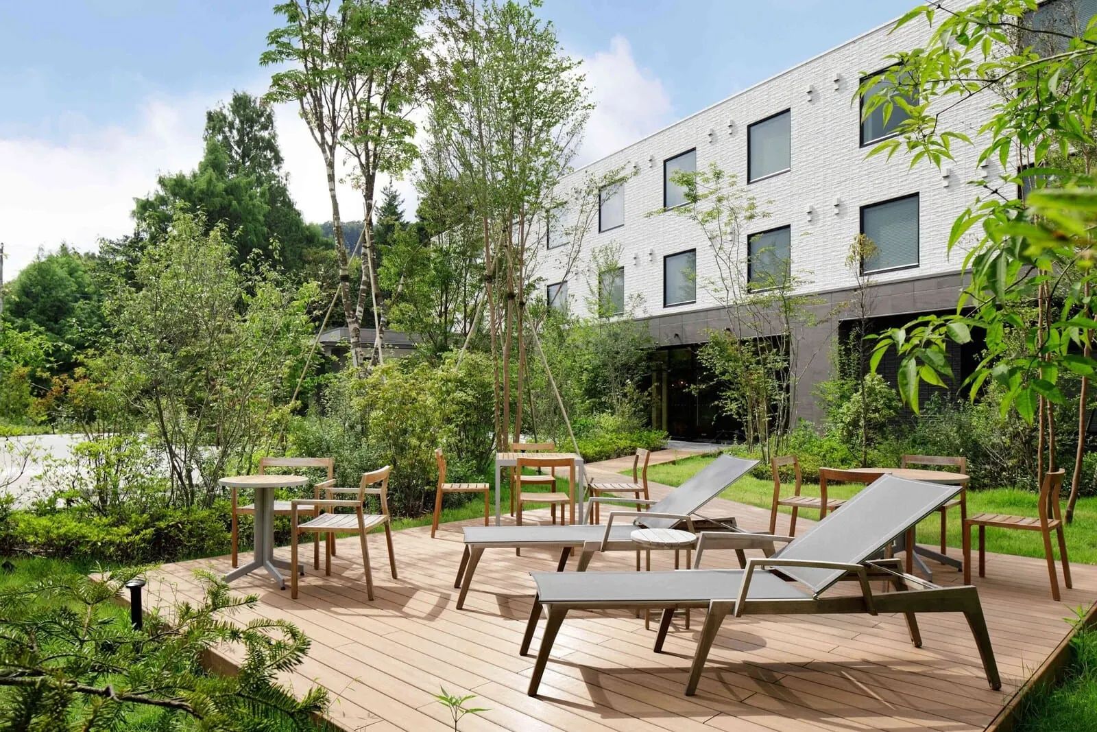 Fairfield by Marriott Tochigi Nikko: The garden terrace