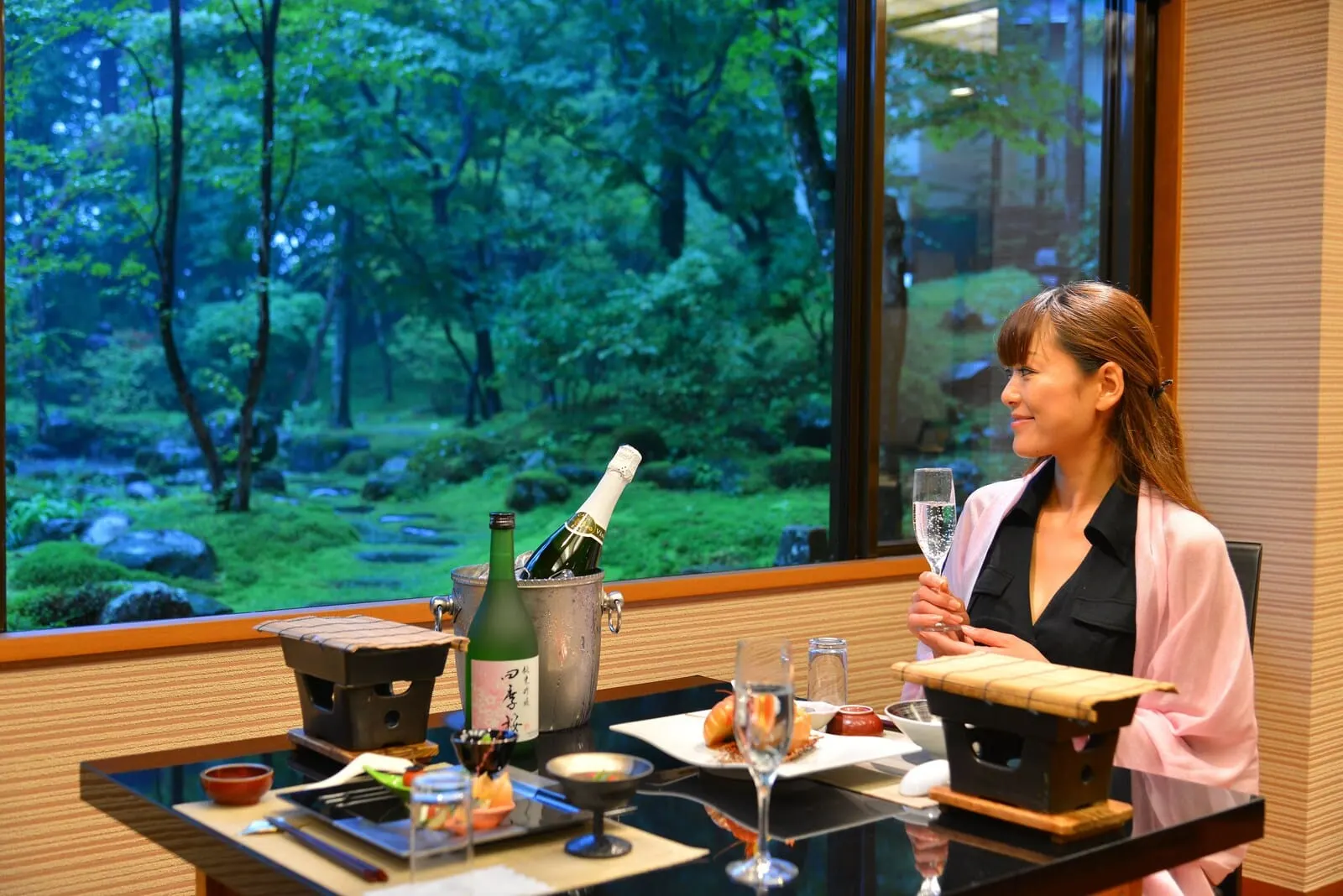 Nikko Hoshinoyado: Dinner in the room