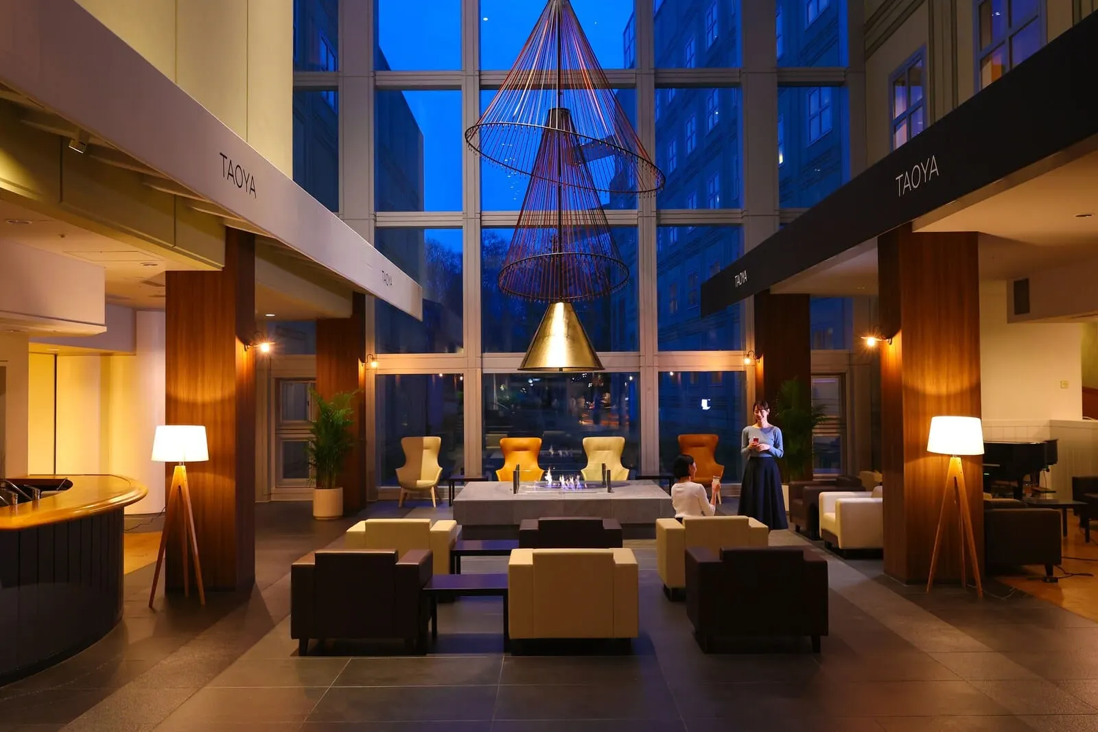 TAOYA Nikko Kirifuri: The atrium lounge