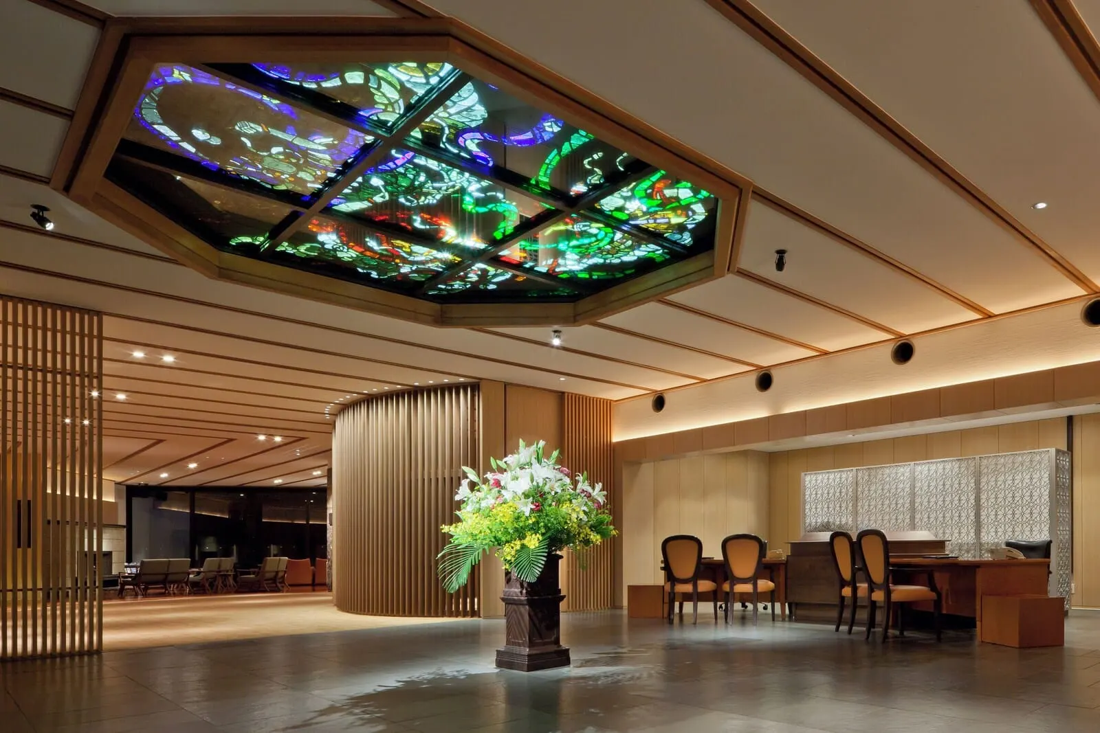 Kinugawa Kanaya Hotel: The lobby