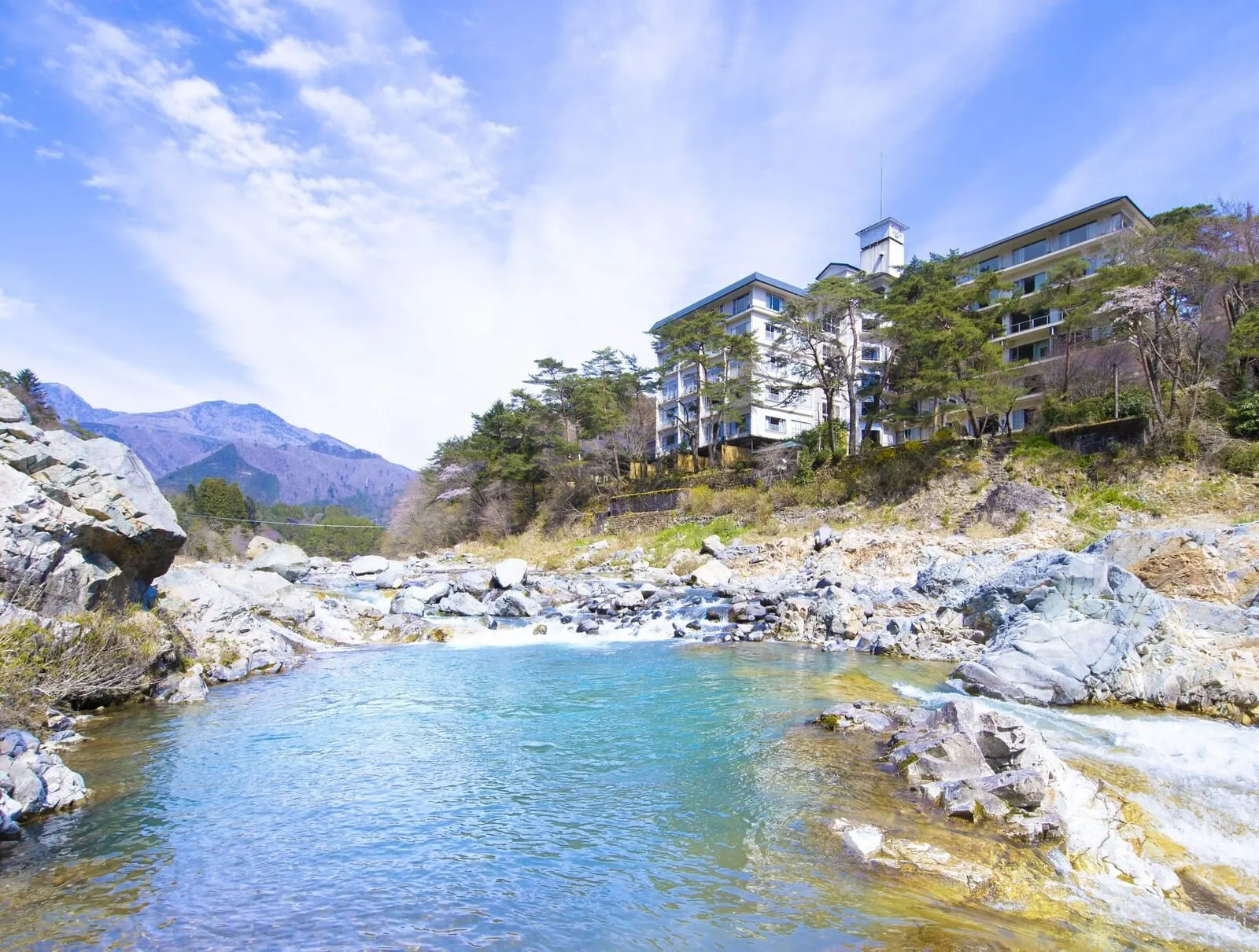 Kinugawa Onsen Hananoyado Matsuya: The ryokan above the river